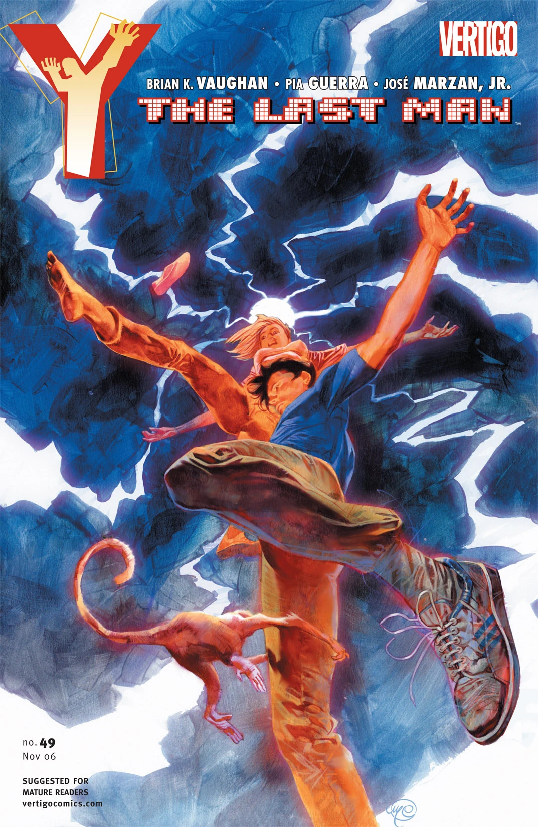 Y: The Last Man #49 (DC, 2006 — Cover A) cover